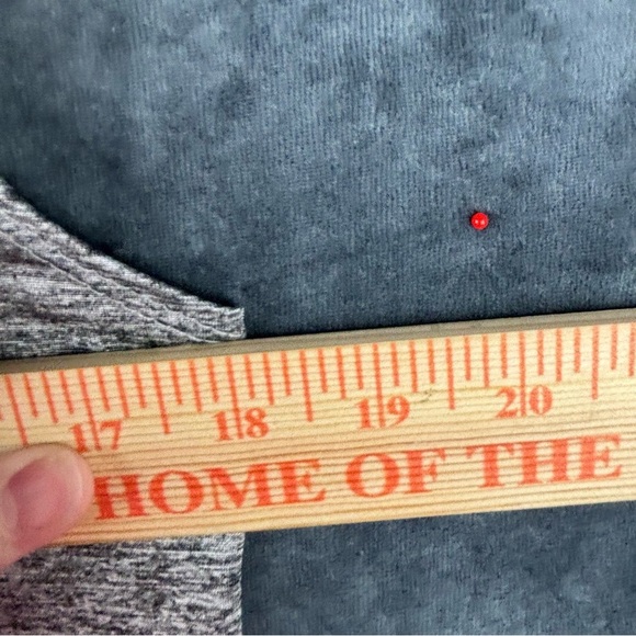 Candid Soul Gray Sleeveless Tie Front Blouse Sz XL - Picture 5 of 6